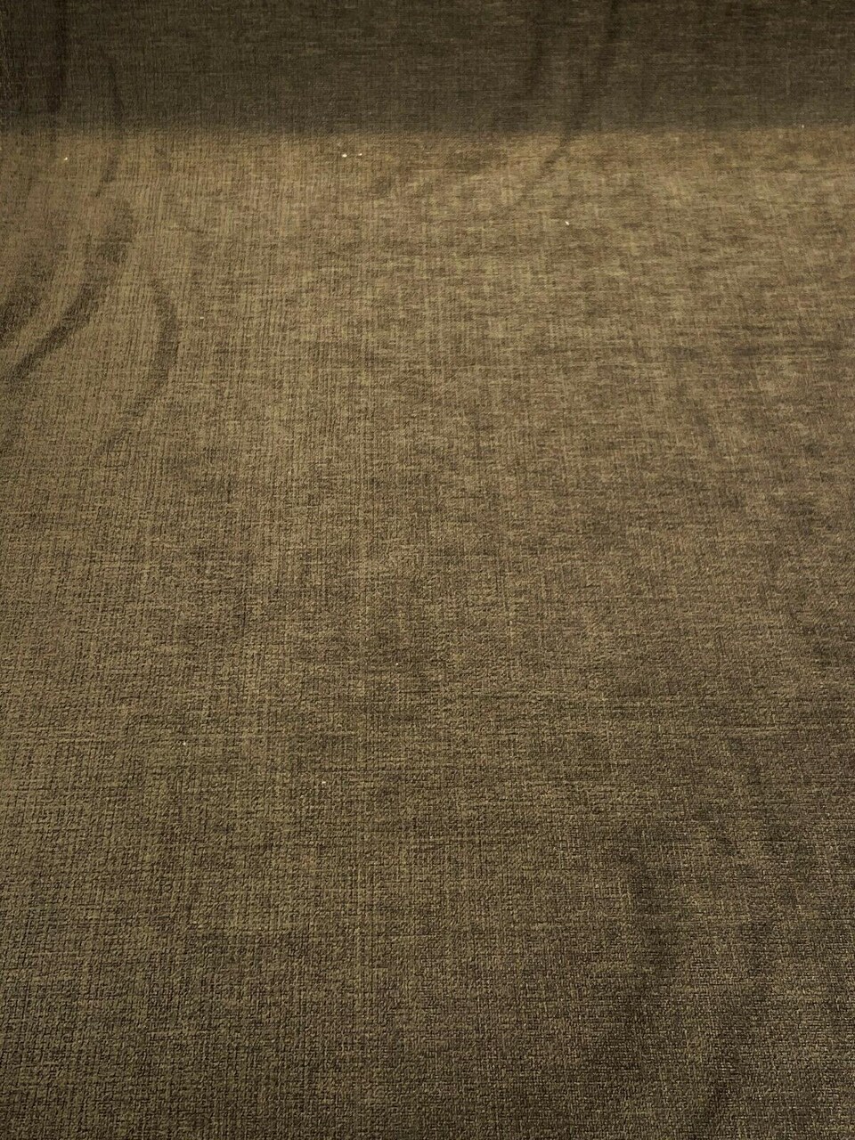 1 Yard Brown Crypton Chenille Upholstery Fabric Soft Stain Repellent 54 Inch Wide 47% Polyester 45% Acrylic 8% Viscose